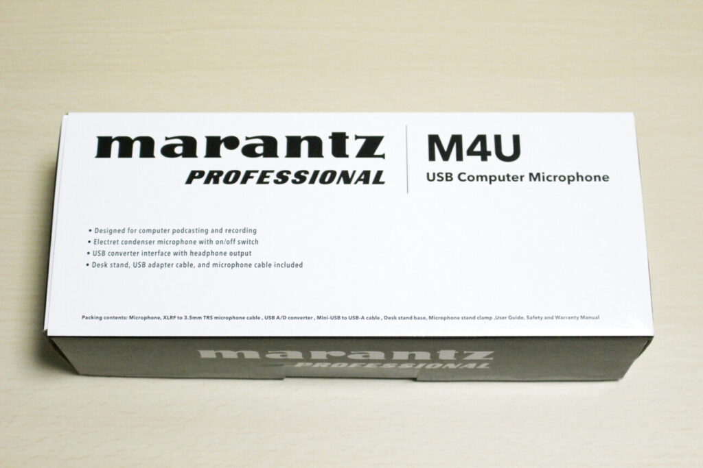 マランツ「M4U」の箱