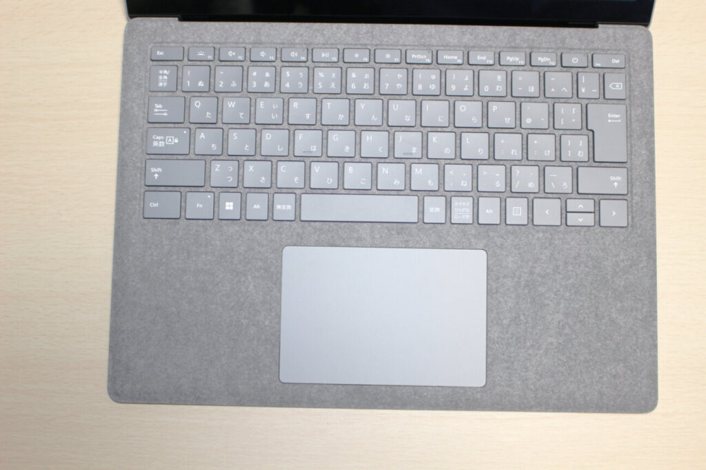 「Surface Laptop 4」のキーボード