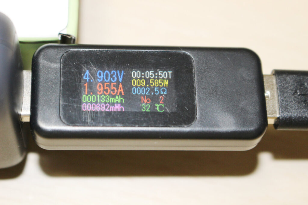 MOTTERUモバイルバッテリー「MOT-MB20001」Type-Aの出力