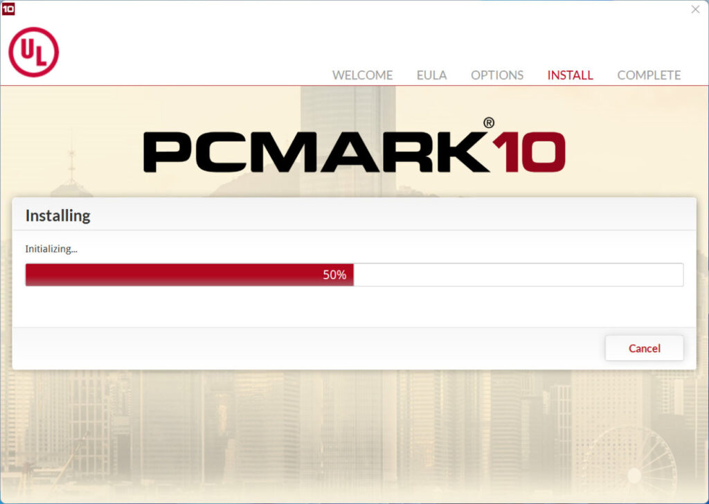 PCMARK10をインストール(5)