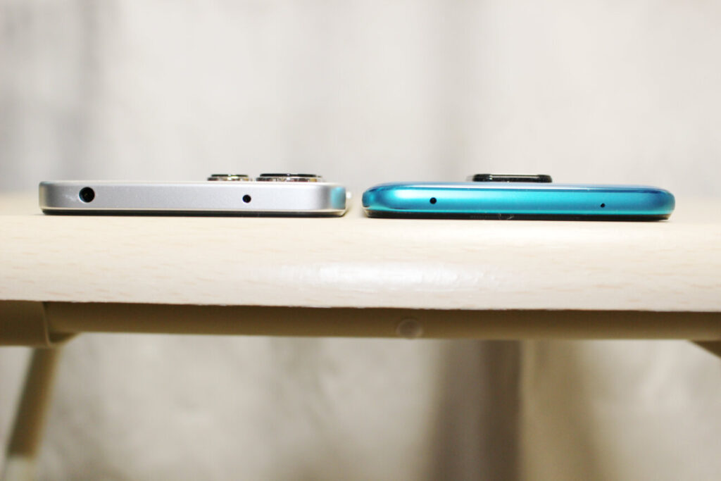 「Redmi 12 5G」と「Redmi Note 9S」